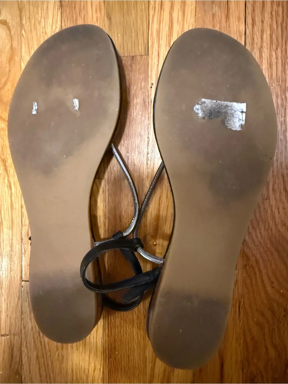 Coach leather sandals